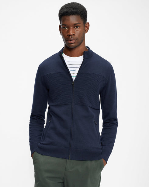 <P><Span Style="Text-Decoration: Underline;">Long Sleeve Textured Panel Zip</Span></P>
<P><Span>A Classic Design, This Hal...